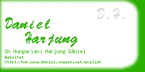 daniel harjung business card